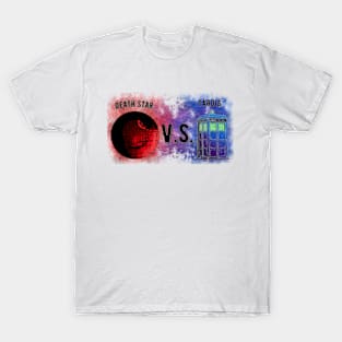 Death Star V.S. Tardis T-Shirt